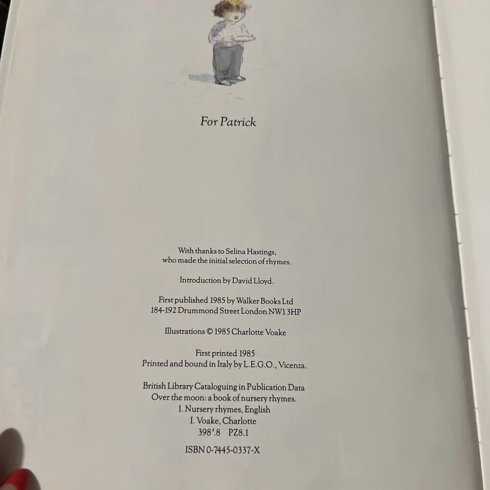 Over the Moon Hardcover